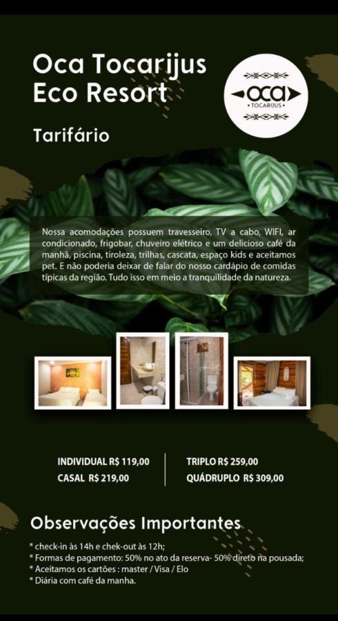 Oca Tocarijus Eco Resort Piracuruca ภายนอก รูปภาพ